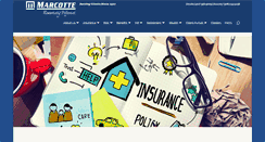 Desktop Screenshot of marcotteins.com