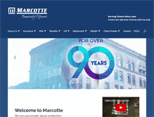 Tablet Screenshot of marcotteins.com